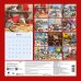 Календари настенные 2024 (300х300) Ёжекалендарь (маршмеллоу). Календарь настенный на 2024 год (300х300)