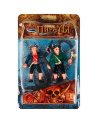 Набор солдатиков пираты с оружием, блист.14*21*5см ИГРАЕМ ВМЕСТЕ в кор.2*120шт