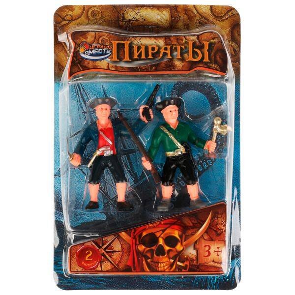 РОЛЕВЫЕ НАБОРЫ (Умка) Набор солдатиков пираты с оружием, блист.14*21*5см ИГРАЕМ ВМЕСТЕ в кор.2*120шт