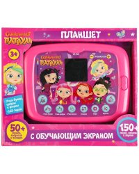 Планшет с обучающим led-экраном СКАЗОЧНЫЙ ПАТРУЛЬ 150песен,стихов,звуков.кор.бат. Умка в кор.48шт