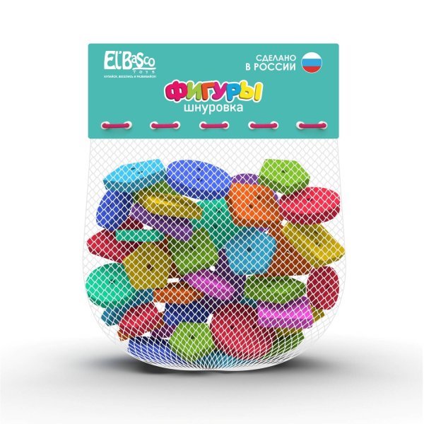 Шнуровка-россыпь "Геометрические фигуры"