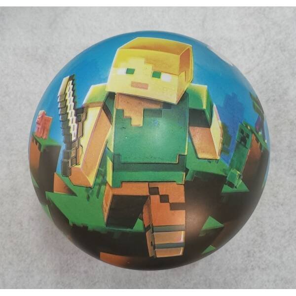 МЯЧИ (Умка) Мяч пвх майнкрафт, 23 см, полноцвет, в сетке ИГРАЕМ ВМЕСТЕ в кор.144шт