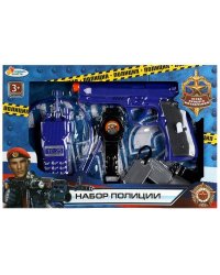 Набор оружия полиции, пистолет, свет-звук, кор.32*21*4см ИГРАЕМ ВМЕСТЕ в кор.2*36шт