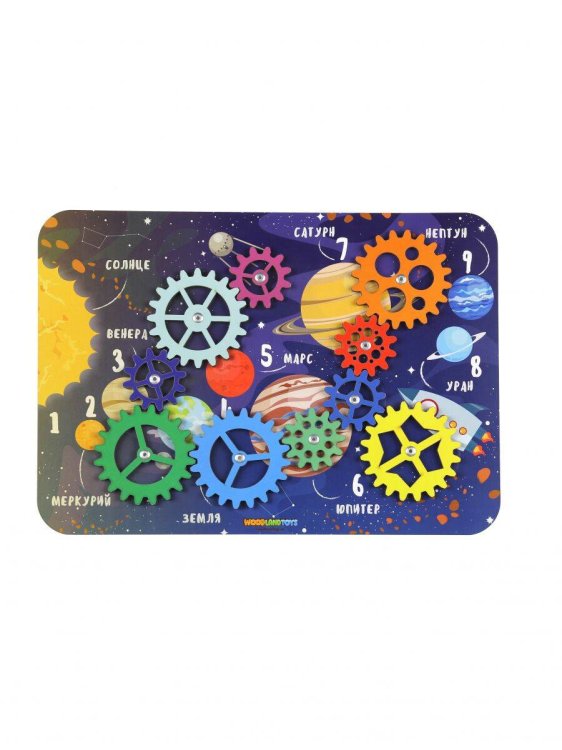 Головоломка «Набор шестеренок.Космос», 116101