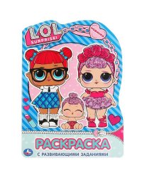 "УМКА". ЛОЛ (РАЗВИВАЮЩАЯ РАСКРАСКА С ВЫРУБКОЙПО ОБРАЗЦУ) ФОРМАТ: 210Х285 ММ.16 СТР. (1+1) в кор.50шт