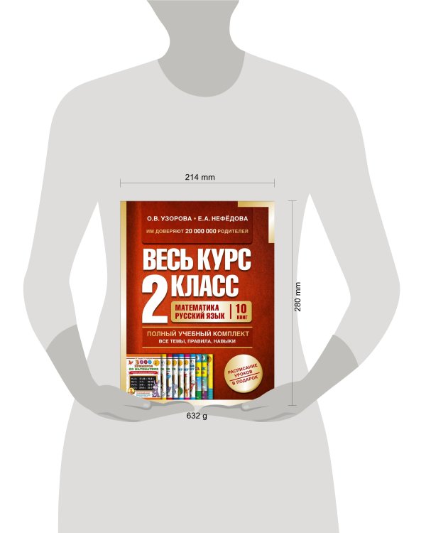 Весь курс 2 класса. Полный учебный комплект из 10 книг