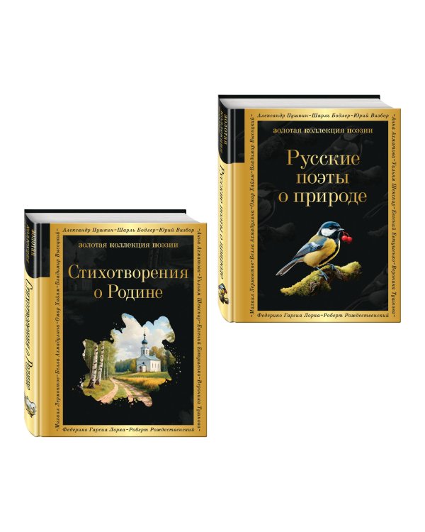 Комплект Родина моя (из 2-х книг Русские поэты о природе Стихотворения о Родине)
