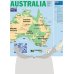 Карта АВСТРАЛИИ на английском языке (58 х 87 см)