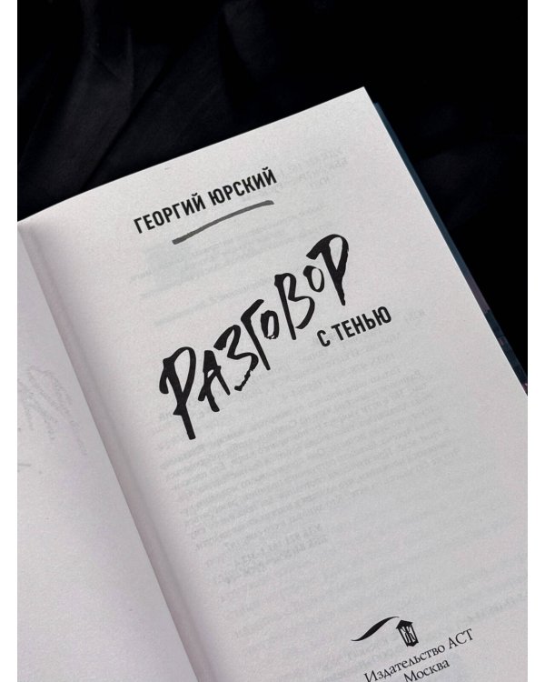 Дополнительное изображение книги «Разговор с тенью»