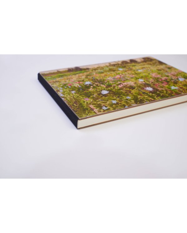 Скетчбук. Весенние цветы (формат В5, 128 стр, открытый корешок, бумага слоновая кость)