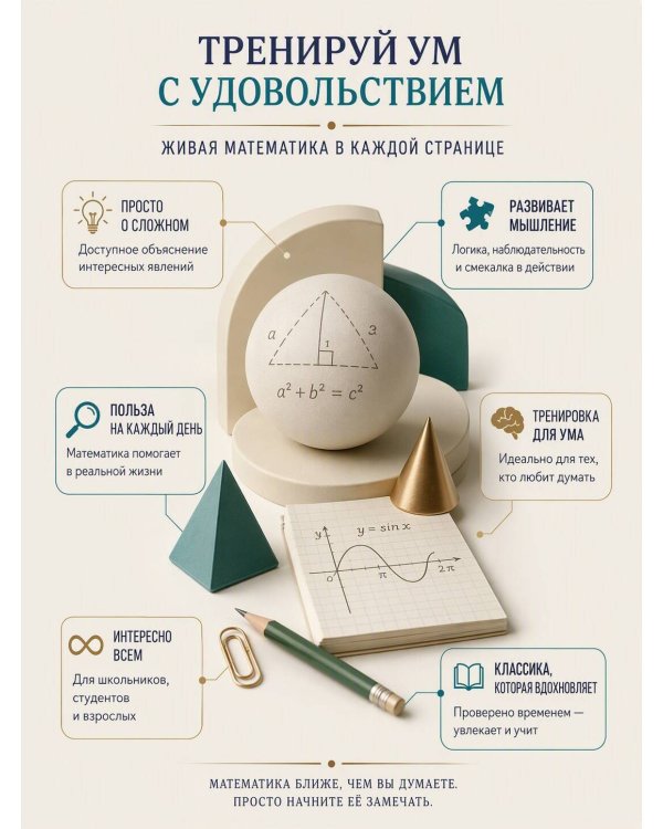 Дополнительное изображение книги «Живая математика. Тренажер для ума»