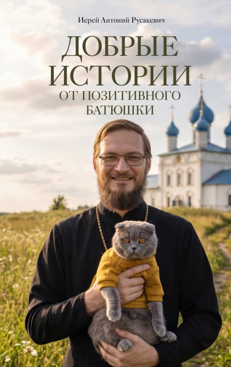 Обложка книги «Добрые истории от Позитивного батюшки» — Русакевич Антоний Михайлович, ISBN 9785042358593