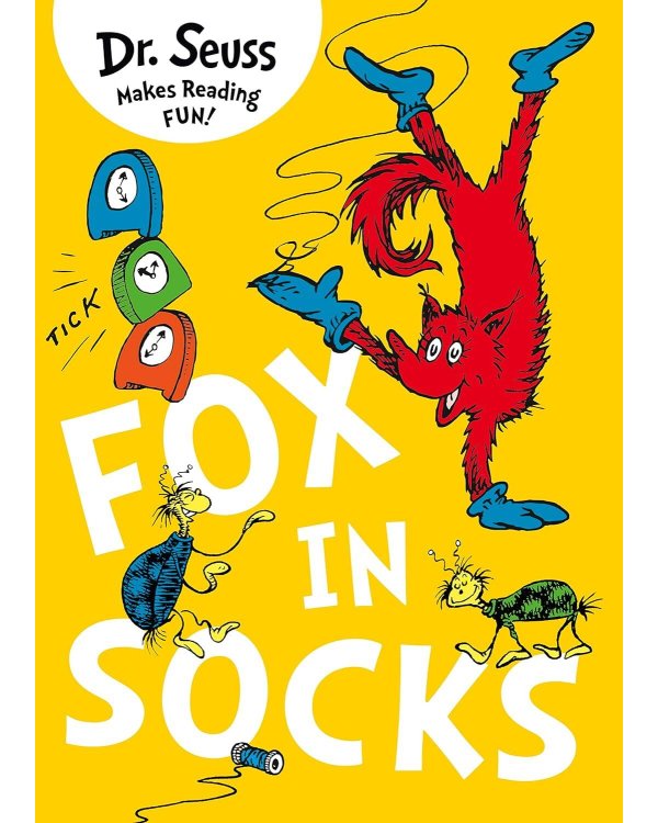 Дополнительное изображение книги «Fox In Socks (Dr. Seuss ) Лис в носках (Доктор Сьюз) /Книги на английском языке»