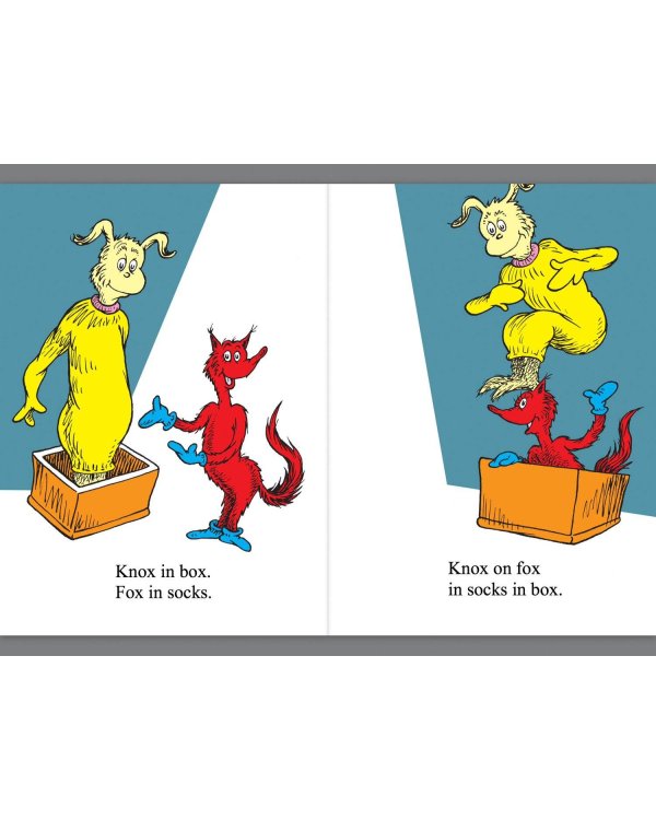 Дополнительное изображение книги «Fox In Socks (Dr. Seuss ) Лис в носках (Доктор Сьюз) /Книги на английском языке»