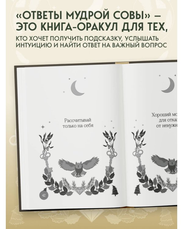 Дополнительное изображение книги «Книга-оракул Ответы Мудрой Совы»