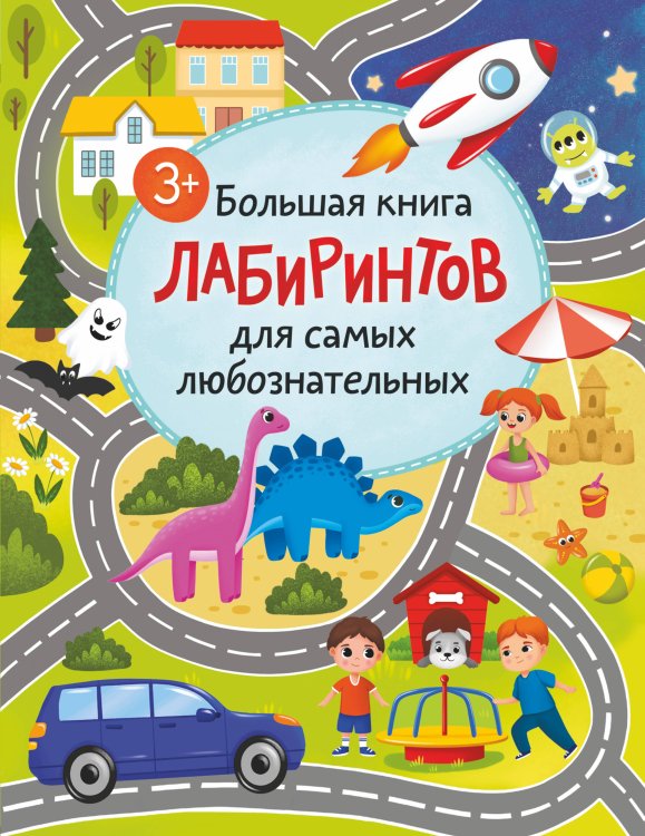 Лабиринты для любознательных Большая книга лабиринтов для самых любознательных (3+)