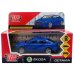 Машина металл "SKODA OCTAVIA", длина 12см, открыв. двери, инерц, СИНИЙ в кор. Технопарк в кор.2*36шт