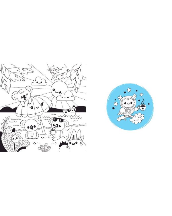 Во дела! Я раскрашиваю KAWAii