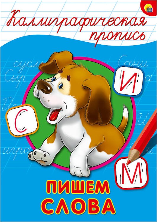 КАЛЛИГРАФИЧЕСКАЯ ПРОПИСЬ А4 195х276 (Проф-Пресс) КАЛЛИГРАФИЧЕСКАЯ ПРОПИСЬ А4. ПИШЕМ СЛОВА