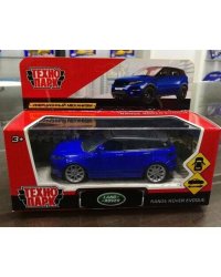 Машина металл LAND ROVER RANGE ROVER EVOQUE 12,5см,открыв. двери,инерц, синий Технопарк в кор.2*36шт