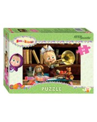 Пазл 54 эл. "Маша и Медведь"сет.