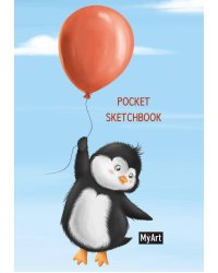 Pocket СКЕТЧБУК. ПИНГВИНЁНОК