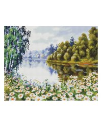 Мозаика на подрамнике В ромашковом краю (253-ST-S)