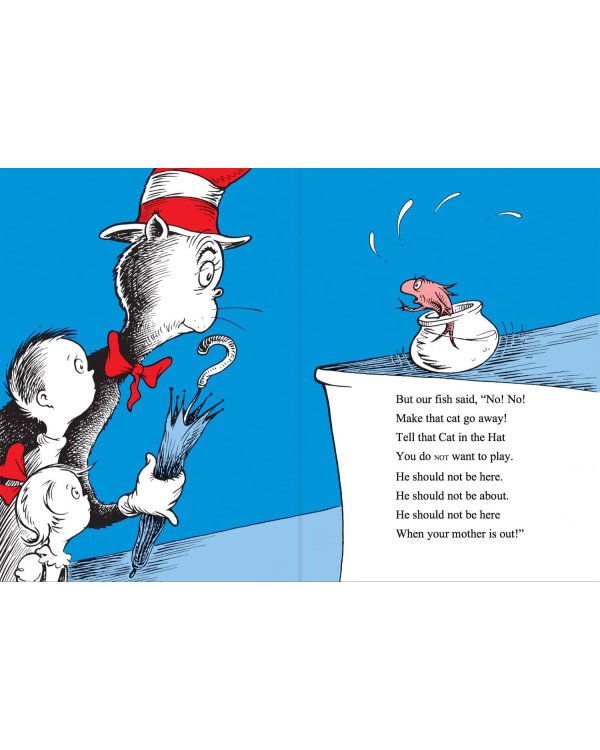 Дополнительное изображение книги «The Cat in the hat (Dr. Seuss) Кот в шляпе (Доктор Сьюз) /Книги на английском языке»