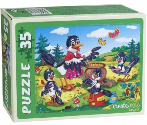 03. МАКСИ-ПАЗЛЫ 35 элементов (Рыжий Кот) МАКСИ-ПАЗЛЫ 35 элементов. СОРОКА-БЕЛОБОКА (Арт. ПУ35-7272)