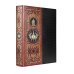Дорогие книги. Коллекция "РИБ" Русские полководцы. Книга в коллекционном кожаном инкрустированном переплете ручной работы с окрашенным и золочёным обрезом