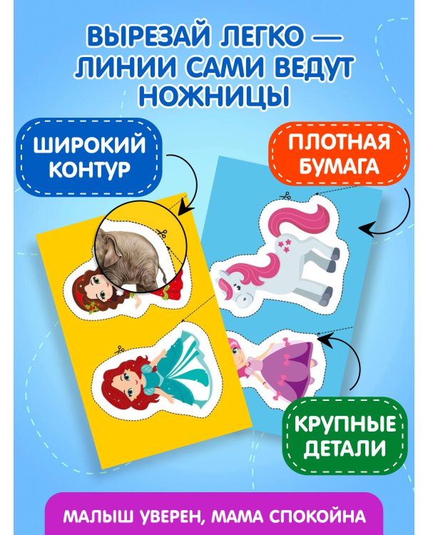 Мои первые вырезалки. Принцессы