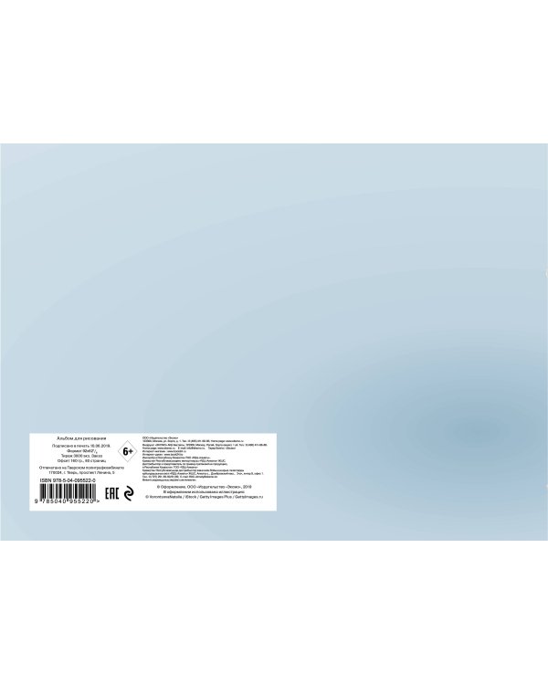 Астры. Альбом для рисования (формат А4, 80 страниц, офсет 160 гр., евроспираль)