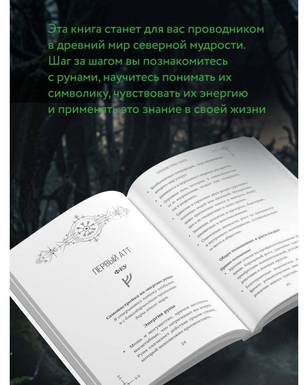 Дополнительное изображение книги «Руны — базовый курс для начинающих. Как освоить значения, не запутаться в трактовках и использовать руны на практике»