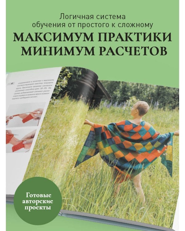 Дополнительное изображение книги «Энтрелак от А до Я. Практический курс современного вязания спицами»