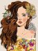 Алмаз.мозаика(класс.)30х40 см,на карт.с част.зап.(21 цв.)Летняя девушка (Арт. ACA040)