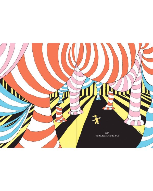 Дополнительное изображение книги «Oh, the places you'll go! (Dr. Seuss ) Это только начало (Доктор Сьюз) /Книги на английском языке»