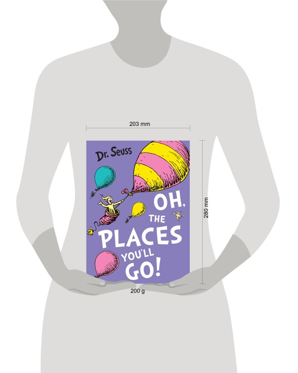 Дополнительное изображение книги «Oh, the places you'll go! (Dr. Seuss ) Это только начало (Доктор Сьюз) /Книги на английском языке»