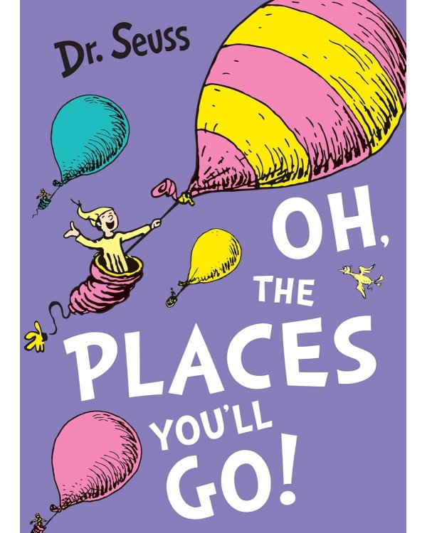 Дополнительное изображение книги «Oh, the places you'll go! (Dr. Seuss ) Это только начало (Доктор Сьюз) /Книги на английском языке»