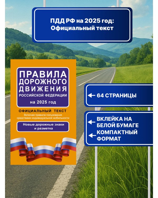 Правила дорожного движения Российской Федерации на 2025 год: Официальный текст