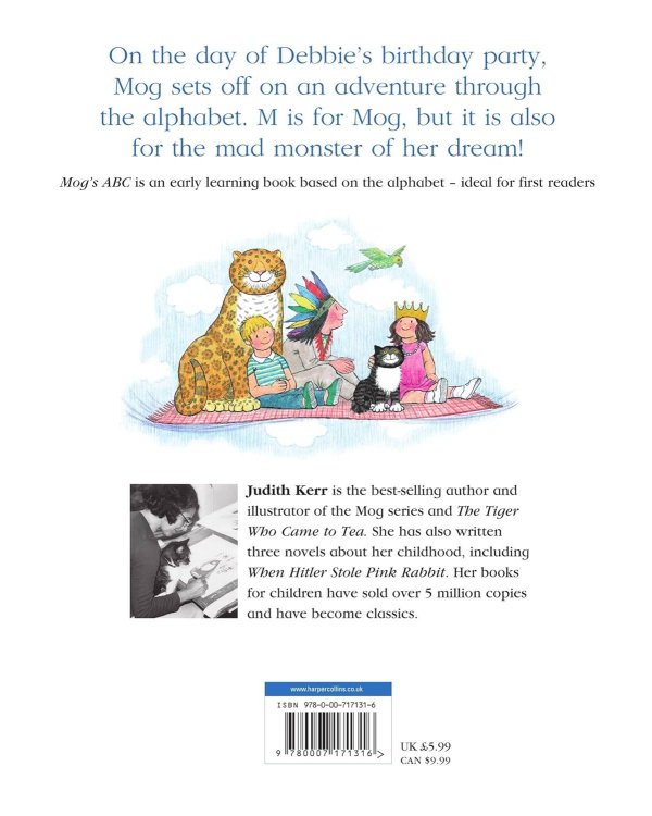 Дополнительное изображение книги «Mog’s ABC (Judith Kerr) Азбука Мога (Джудит Керр) /Книги на английском языке»
