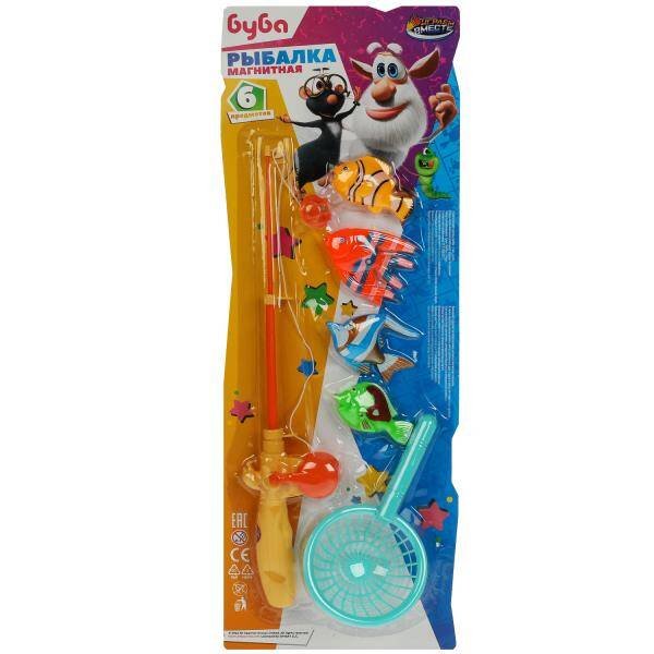 РЫБАЛКИ (Умка) Игра рыбалка БУБА блист.17*48*4см ИГРАЕМ ВМЕСТЕ в кор.2*48шт