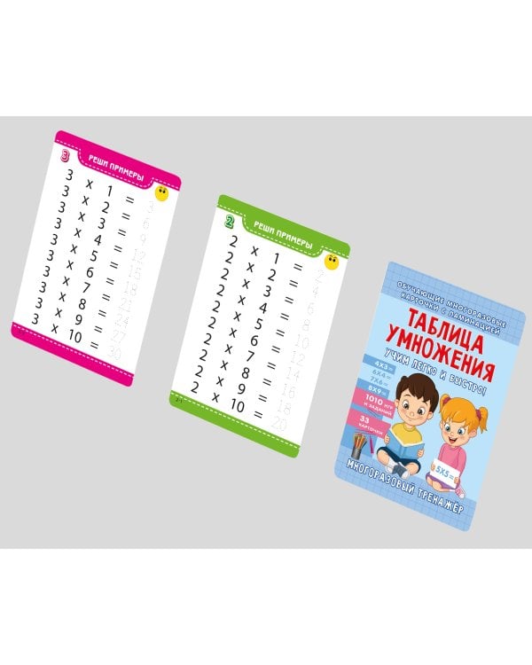 Таблица умножения. Учим легко и быстро!