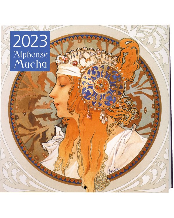 Альфонс Муха. Календарь настенный на 2023 год (300х300 мм)