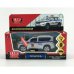 Машина металл свет-звук "TOYOTA PRADO ПОЛИЦИЯ"12см, откр. двери,инерц. в кор. Технопарк в кор.2*36шт