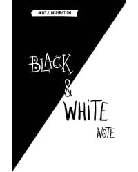 Black&White Note. Стильный блокнот с черными и белоснежными страницами (твердый переплет)