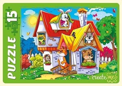 МАКСИ-ПАЗЛЫ 15 элементов. ТЕРЕМОК (Арт. ПУ15-0593)