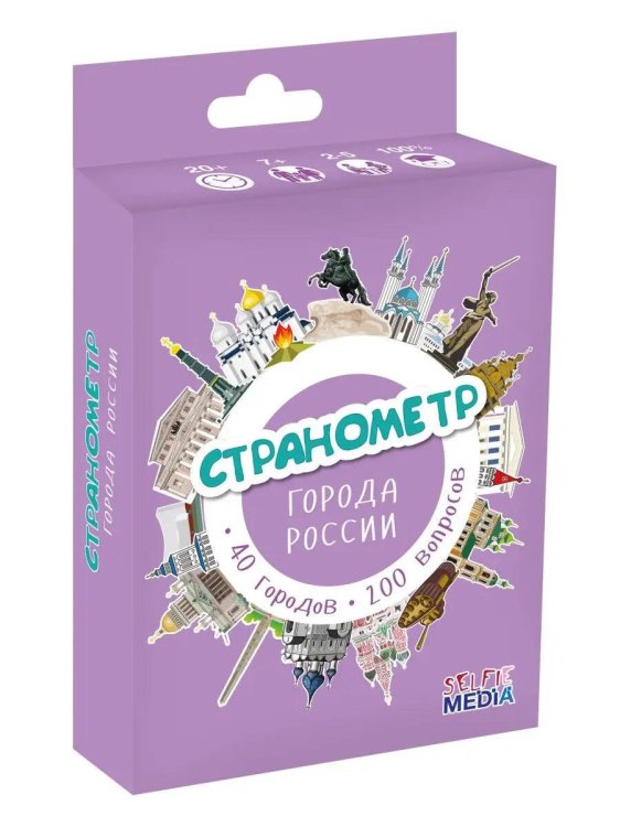 Настольные игры Р (Юнитойс) Странометр: Города России