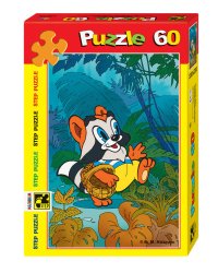 Пазл 60 эл. "Крошка Енот"