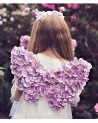 Алмаз мозаика (блест.) 30х40 см, с подр., с полн. заполн. АНГЕЛ С ЦВЕТОЧНЫМИ КРЫЛЬЯМИ (Арт. DL002)