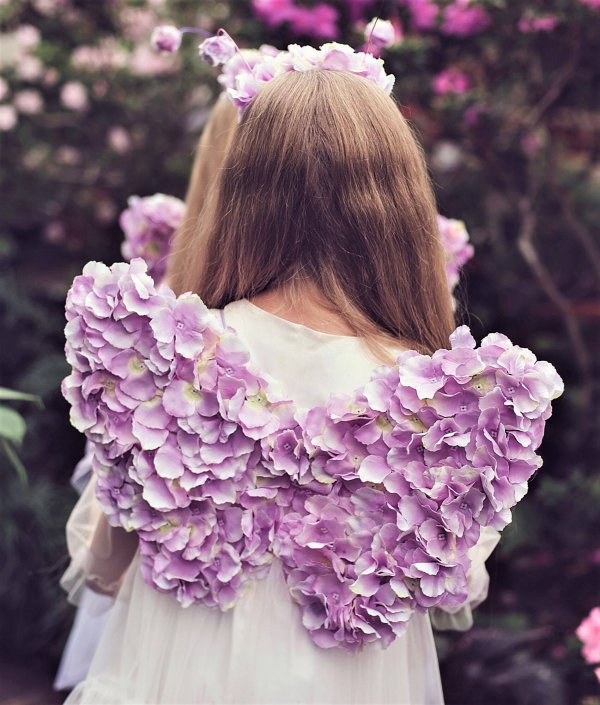 АНГЕЛЫ И ФЭНТЕЗИ (Рыжий Кот) Алмаз мозаика (блест.) 30х40 см, с подр., с полн. заполн. АНГЕЛ С ЦВЕТОЧНЫМИ КРЫЛЬЯМИ (Арт. DL002)